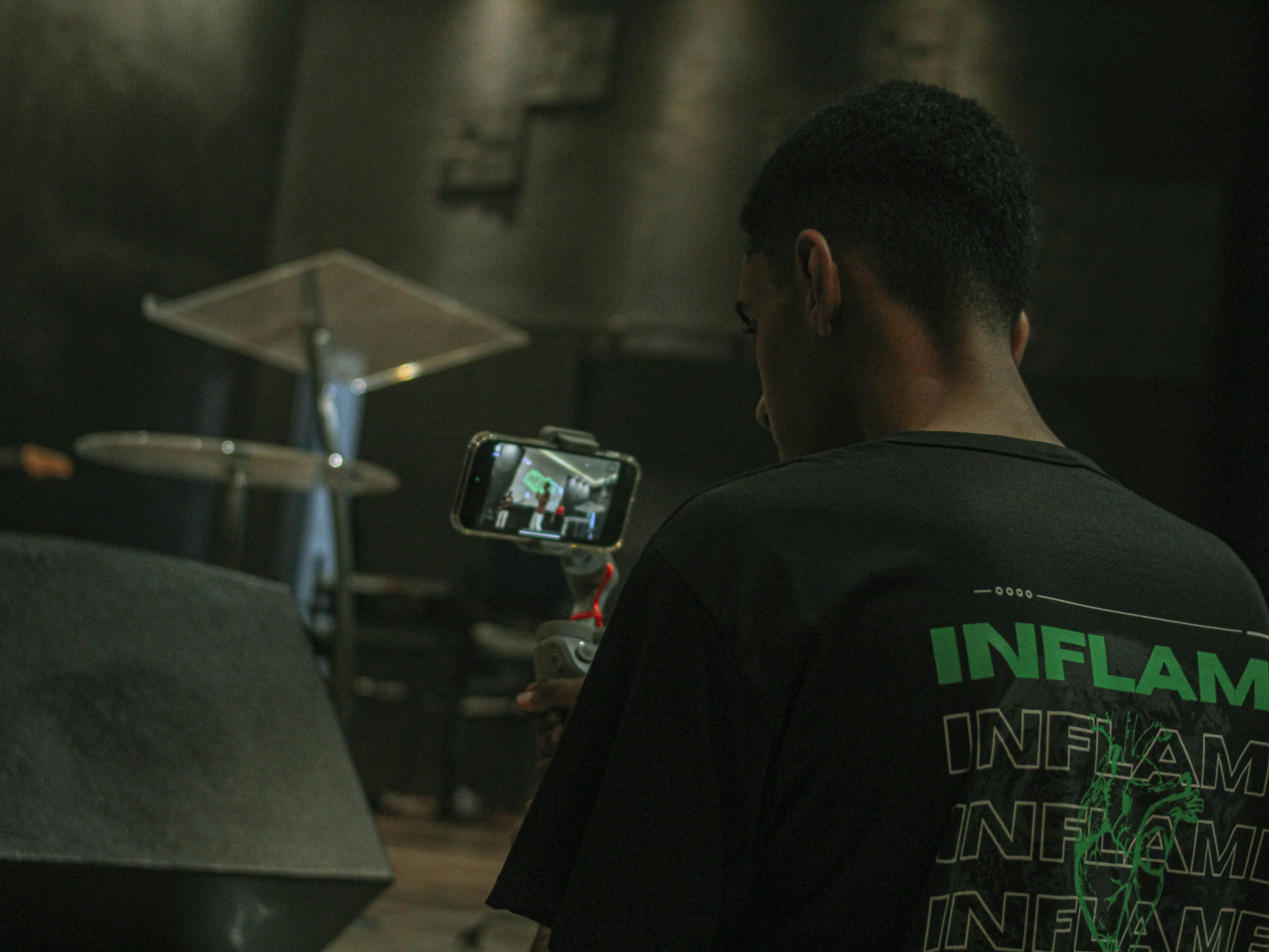 Voluntários em ação